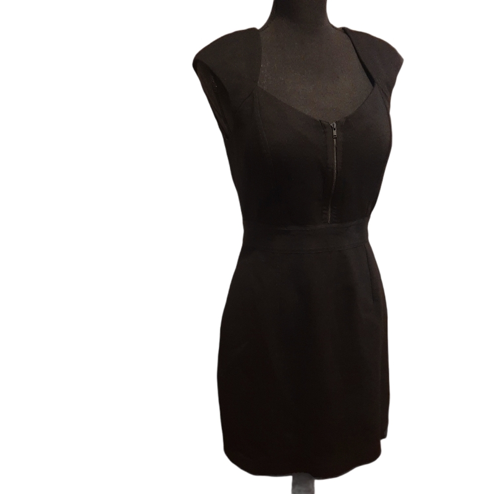 *SOLD* White House Black Market 2 Zippers Dress- SZ 6 - Picture 3 of 16